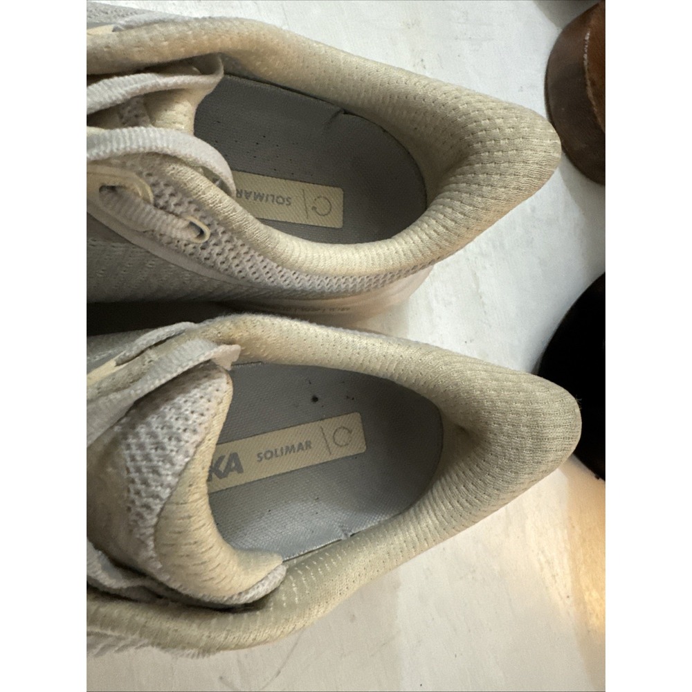 Hoka Solimar Womens US 9.5‎ B Nimbus Cloud Shortbread Athletic Sneakers Lace-Up - Picture 15 of 16